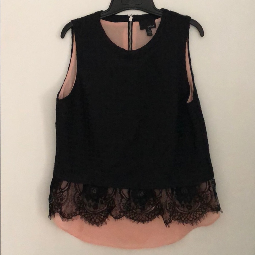 Anthropologie layered shirt